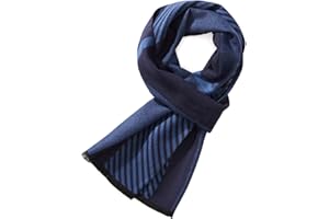 FULLRON Men Winter Scarf Soft Warm Long Cashmere Feel Scarves