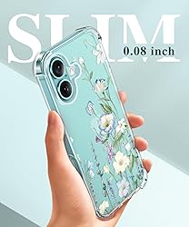 GVIEWIN for iPhone 16 Case, with Screen Protector