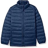Amazon Essentials Boys and Toddlers' Lightweight Water-Resistant Packable Puffer Jacket