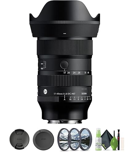 Amazon.com: Sigma 17-40mm F1.8 DC | Art para Sony E : Electrónica