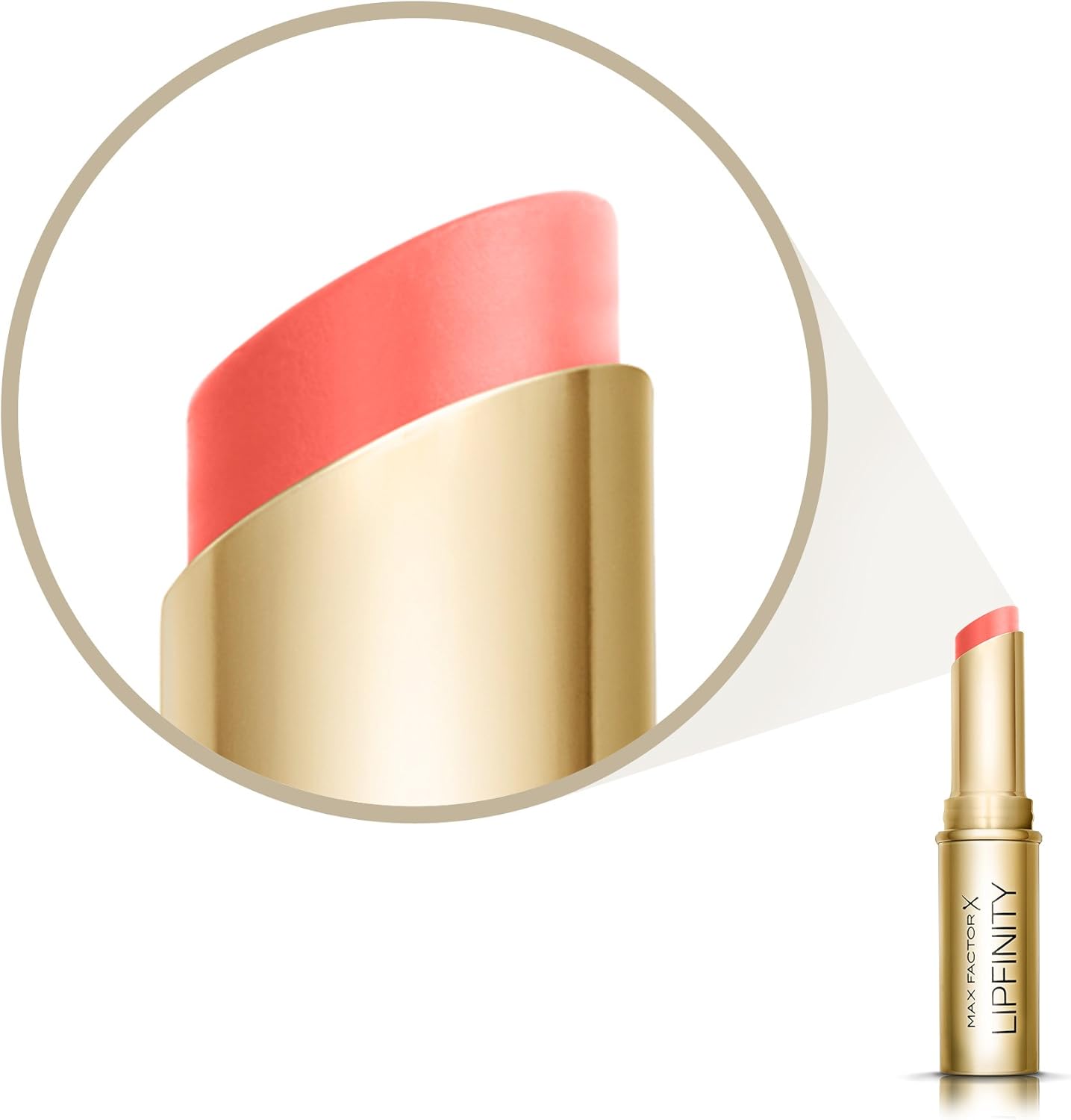 Max Factor Lipfinity Long Lasting Bullet Lipstick, Ever Sumptuous 25, 4g, 25 Ever Sumptuous, 3.4 g (Pack of 1) - Image 4