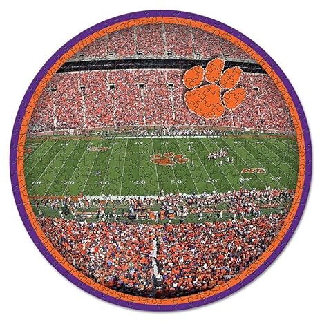 Amazoncom Clemson Tigers 500 Piece Stadium Puzzle