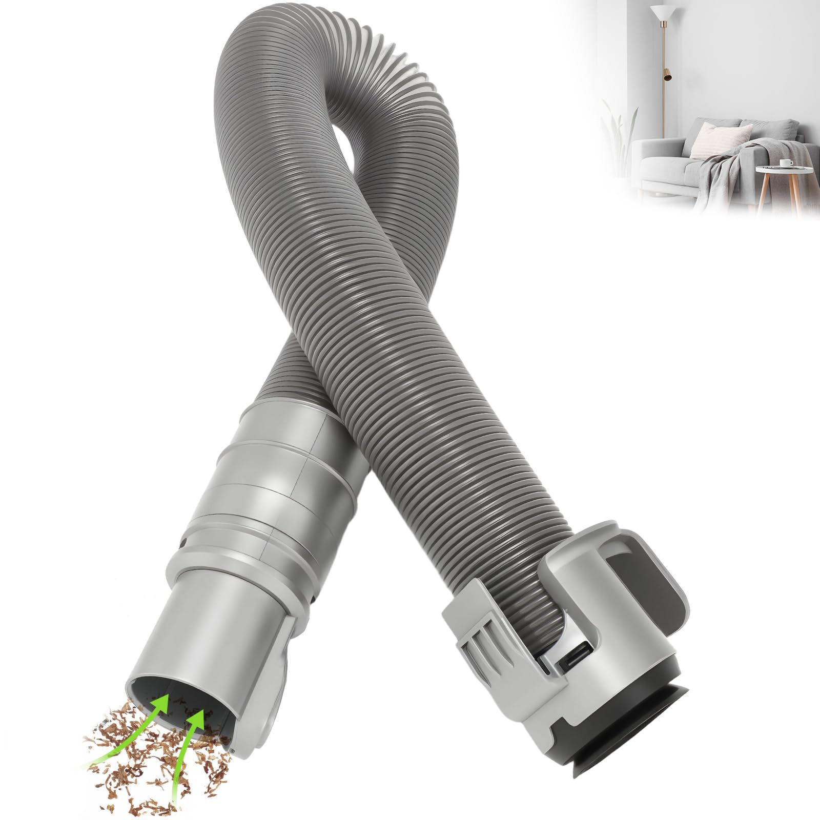 Photo 1 of Lanties Complete Hose Assembly Designed to Compatible with Dyson DC25 Vacuum, Vacuum Cleaner Complete Hose Assembly Designed to Compatible with 915677-01
