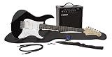Yamaha GigMaker EG Electric Guitar Pack with Amplifier, Gig Bag, Tuner, Cable, Strap and Picks - Black