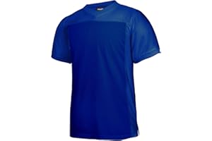EALER Blank Football Jersey Mesh Athletic Football Shirt Practice Sports Uniform