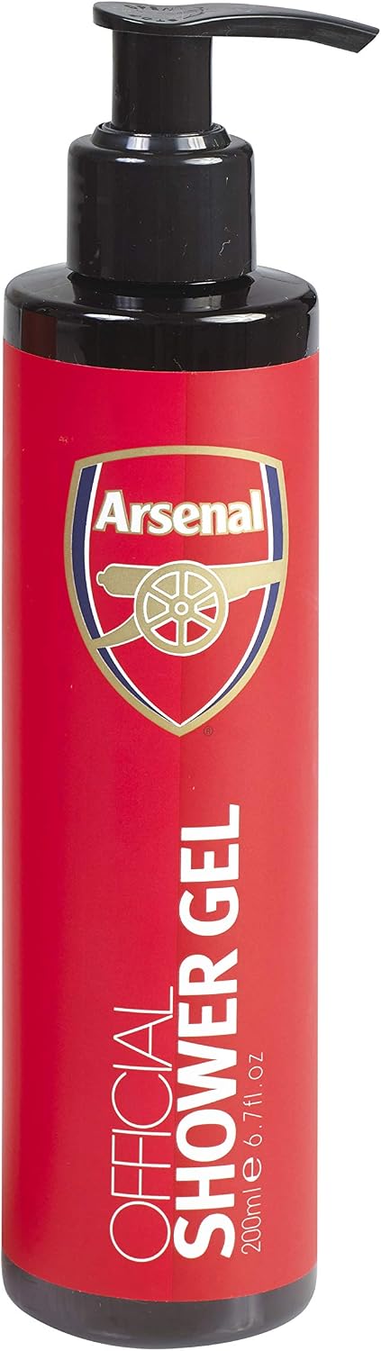 New 2020 Official Arsenal FC Shower Gel. Official Licensed Product. A great football gift for Arsenal Fans. Ideal for any special occasion