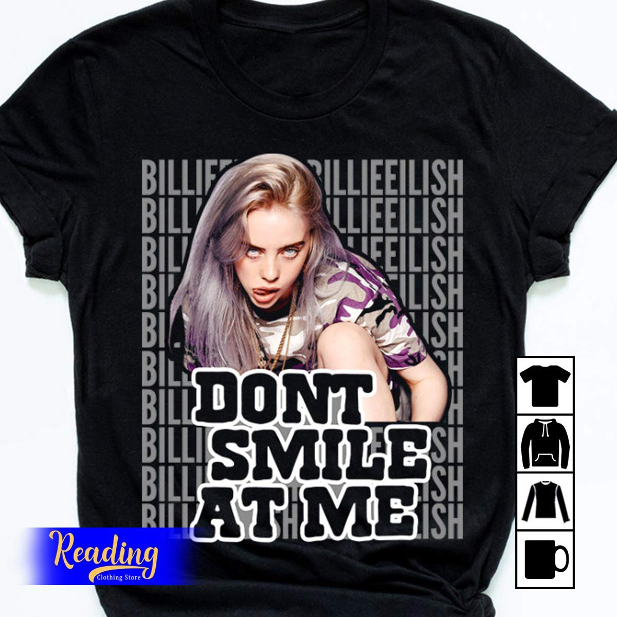 billie eilish dont smile at me shirt