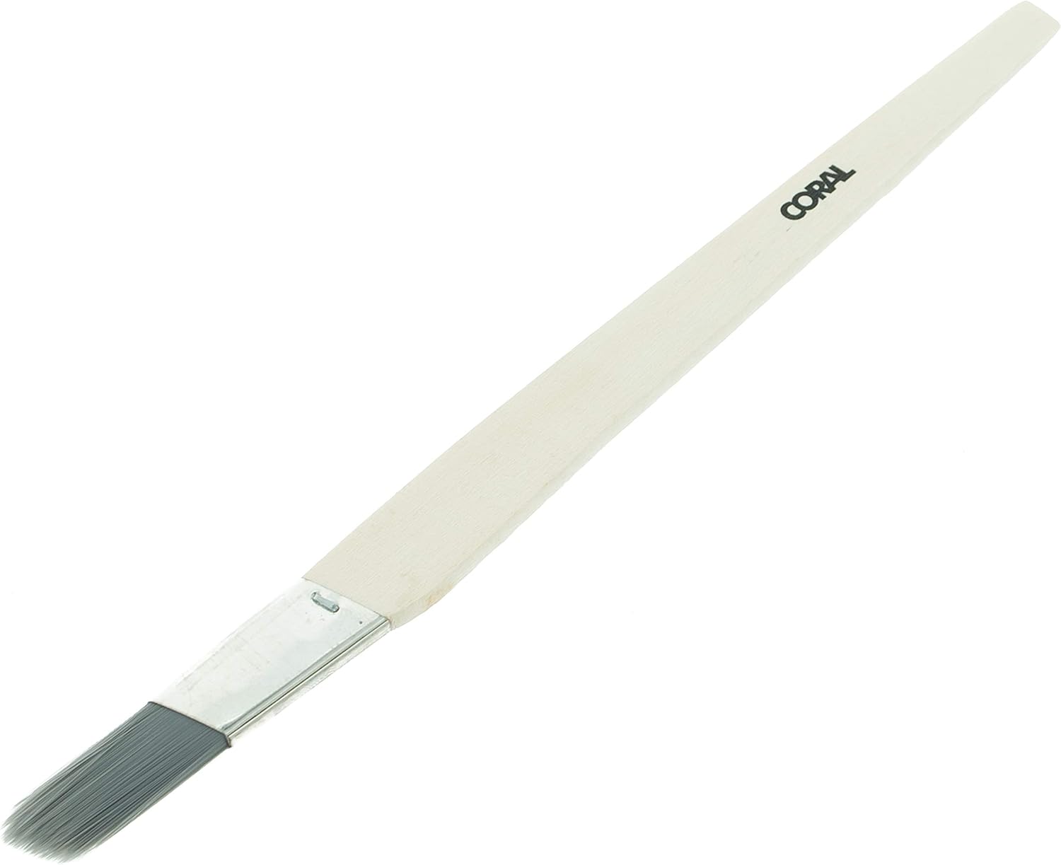 Coral 33473 Precision Angled Lining Fitch Paint Brush with Platinum Easy Clean Filaments 0.75 inch, Beige, Silver - Image 4