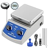 Magnetic Stirrer Hot Plate w/Thermometer, Magnetic