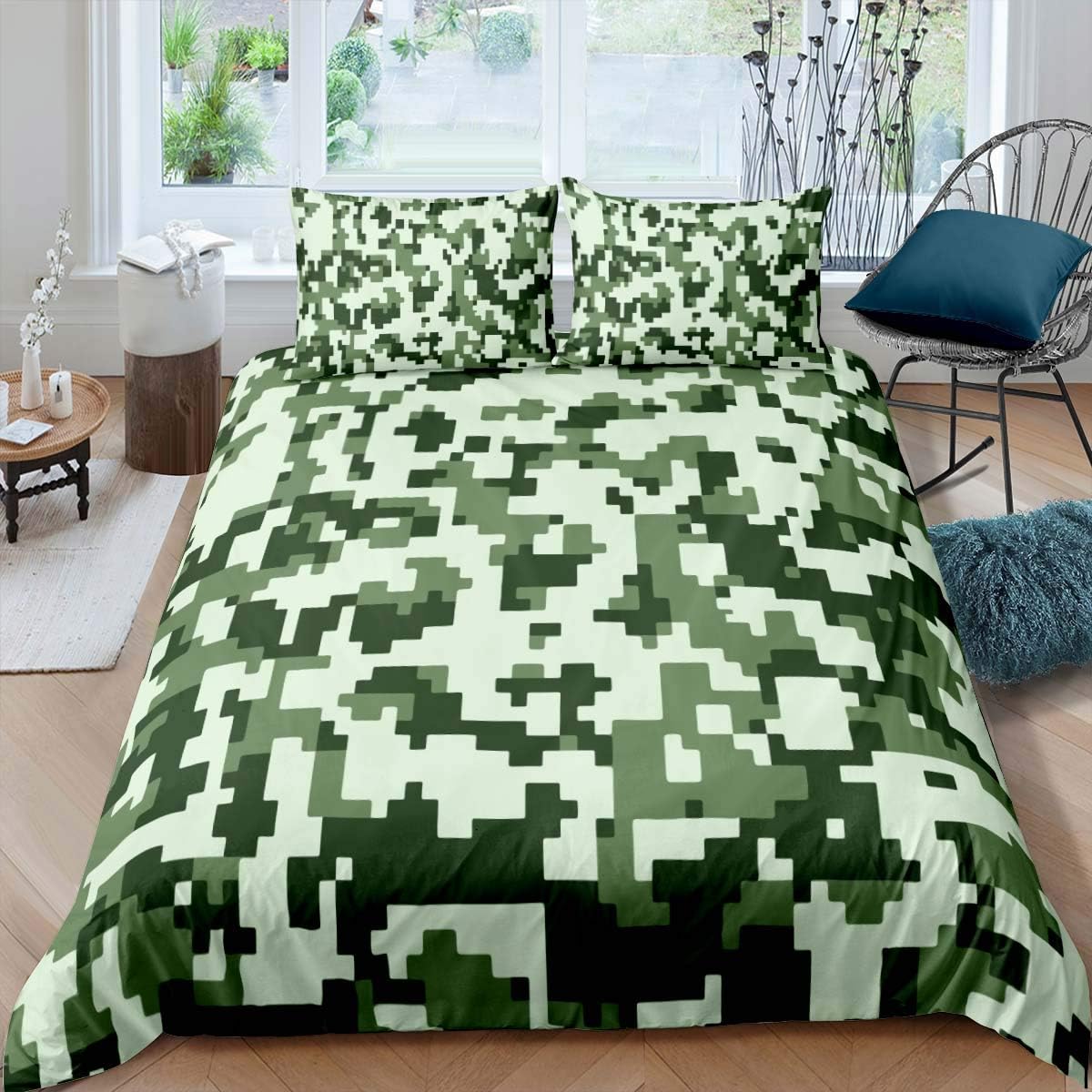 boys camo bedding