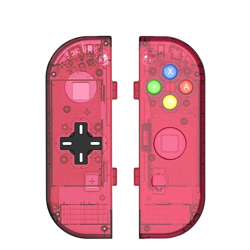 Translucent NS Joycon Handheld Controller Housing with D-Pad