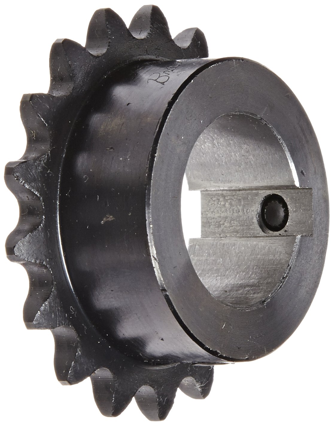 Steel Single Strand Browning 35B11 Minimum Bore Roller Chain Sprocket