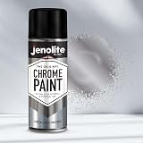 JENOLITE Chrome Spray Paint 2 x 400ml Smooth Metallic Silver Chrome Finish view 5
