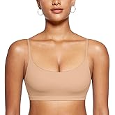 INLYRIC Women's Inbarely Bralettes Cami Bras No Underwire Wireless Seamless Unlined Comfort Sports Bra