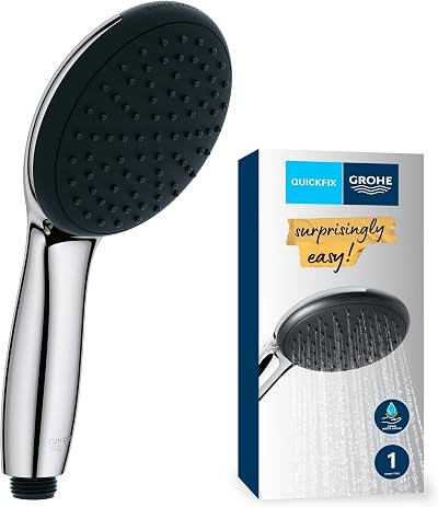 GROHE Vitalio Start 110 Hand Shower Chrome 1 Spray Rain
