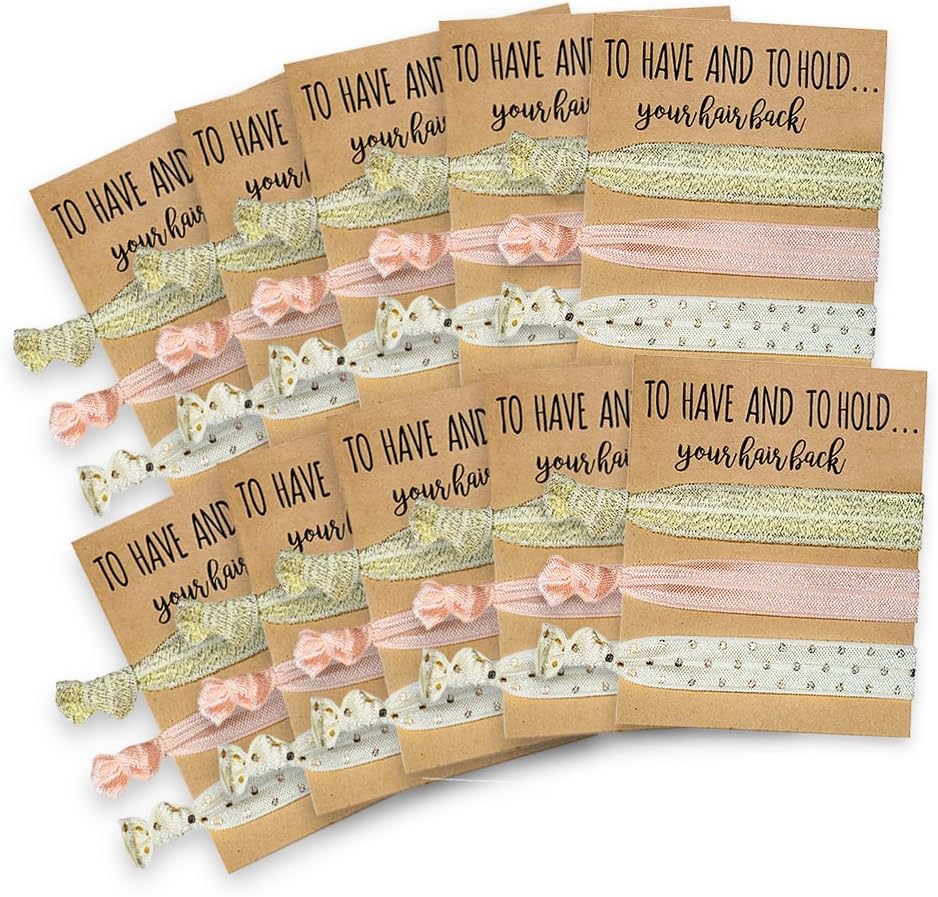bridesmaid hair ties