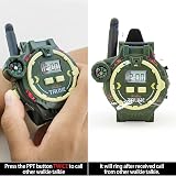 YTSWELE Rechargeable Walkie Talkie Watch Kids 250m Flashlight Toy Gift Ages 5-8 view 6