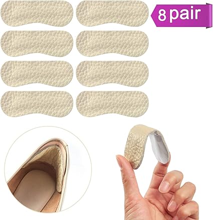 Amazon Com U Star 8 Pairs Leather Heel Grips Liners Inserts For