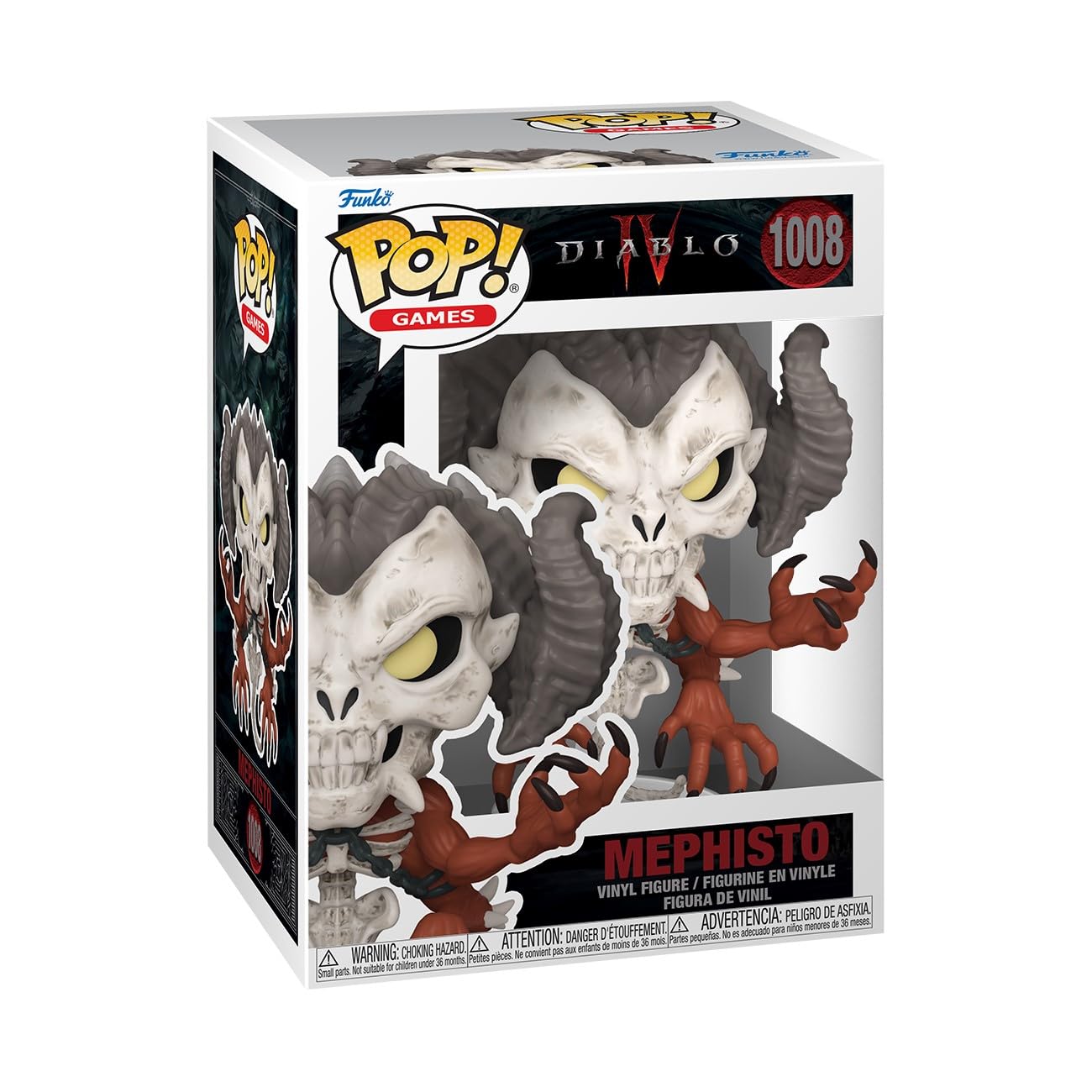 Funko Pop! Games: Diablo 4 - Mephisto - Collectable Vinyl Figure - Gift Idea - Official Merchandise - Toys for Kids & Adults - Video Games Fans - Model Figure for Collectors and Display