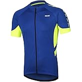 ARSUXEO Men's Short Sleeves Cycling Jersey Bicycle Biking Bike Shirt 636