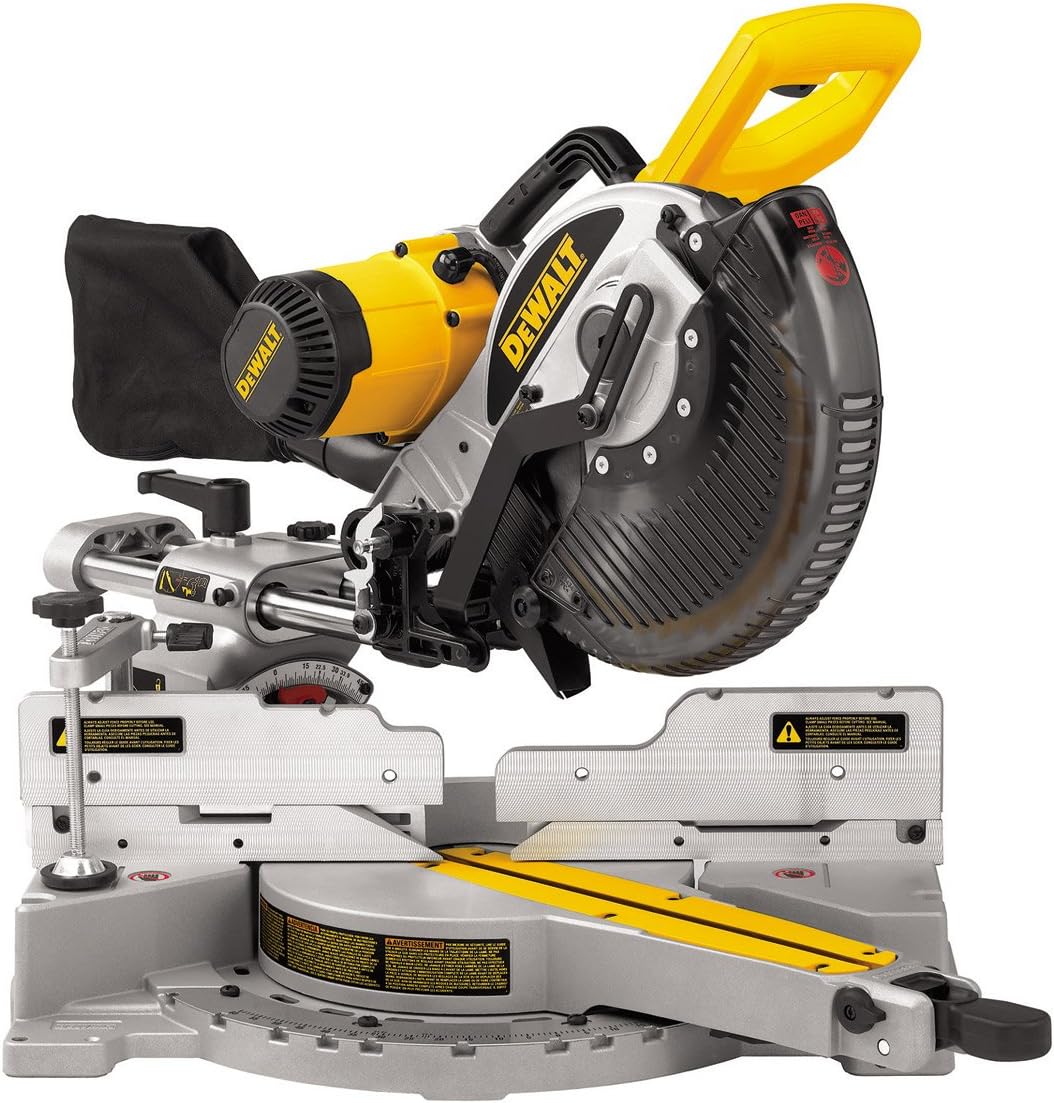 DeWalt 240V 10-inch 254mm Heavy-Duty Double-Bevel Sliding Compound