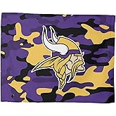 Northwest Minnesota Vikings NFL Team Camo Rally Towel, 15 x 18 inches