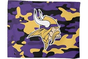 NORTHWEST Minnesota Vikings NFL Team Camo Rally Towel, 15 x 18 inches