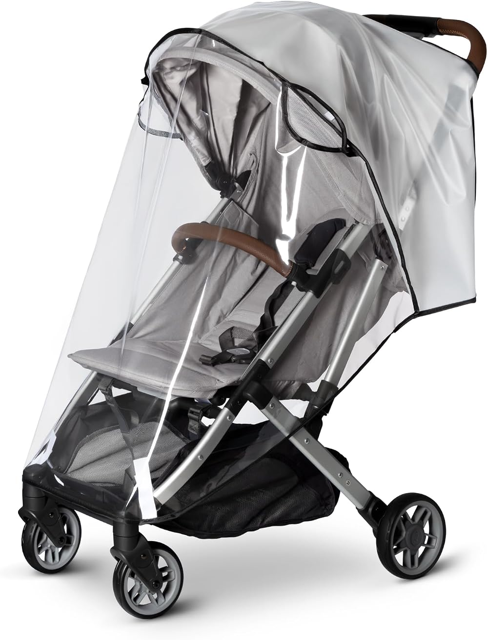 Bemece Universal Rain Cover for Pushchair Pram Breathable Transparent