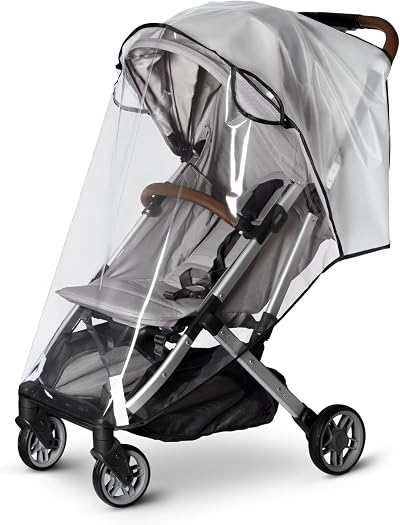 Bemece Universal Rain Cover for Pushchair Pram Breathable Transparent