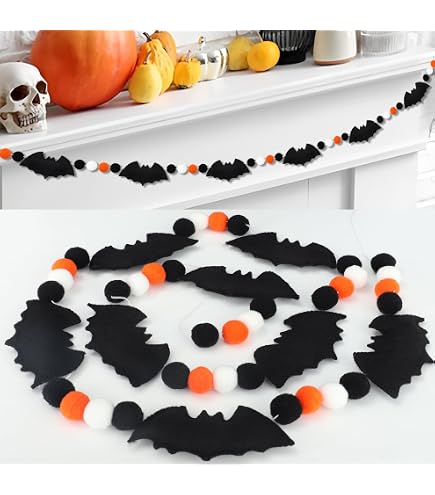 Happy Halloween Burlap Banner - Rustic Halloween Party Decor For Mantle, Door, Or Wall - View #9