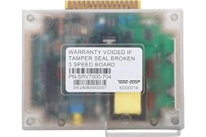 DRIZZLEN SRV7000-704 Stove Control Box 3 Speed Control Board for Quadrafire Pellet Stove Parts SRV7000-704, for Quadra-Fire CB1200,1200I Castile FS & Insert, Contour and SantaFe & Santa Fe Pellet Stoves