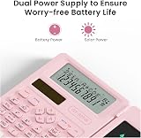 ROATEE 82MS Plus Scientific Calculator with Writing Tablet Dual Power Solar view 4