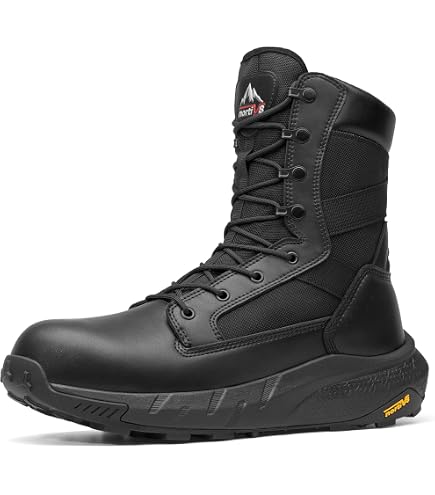 Reebok Men Black Tactical Waterproof Side Zip Duty Boots Size 13 RB8805 Military Reebok Sublite Cushion RB8805 Military and Tactical Boot  main image 3
