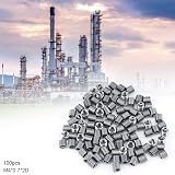Walfront M4x0.7 Stainless Steel 304 Thread Inserts Coil Wire Repair Kit 100Pcs view 7