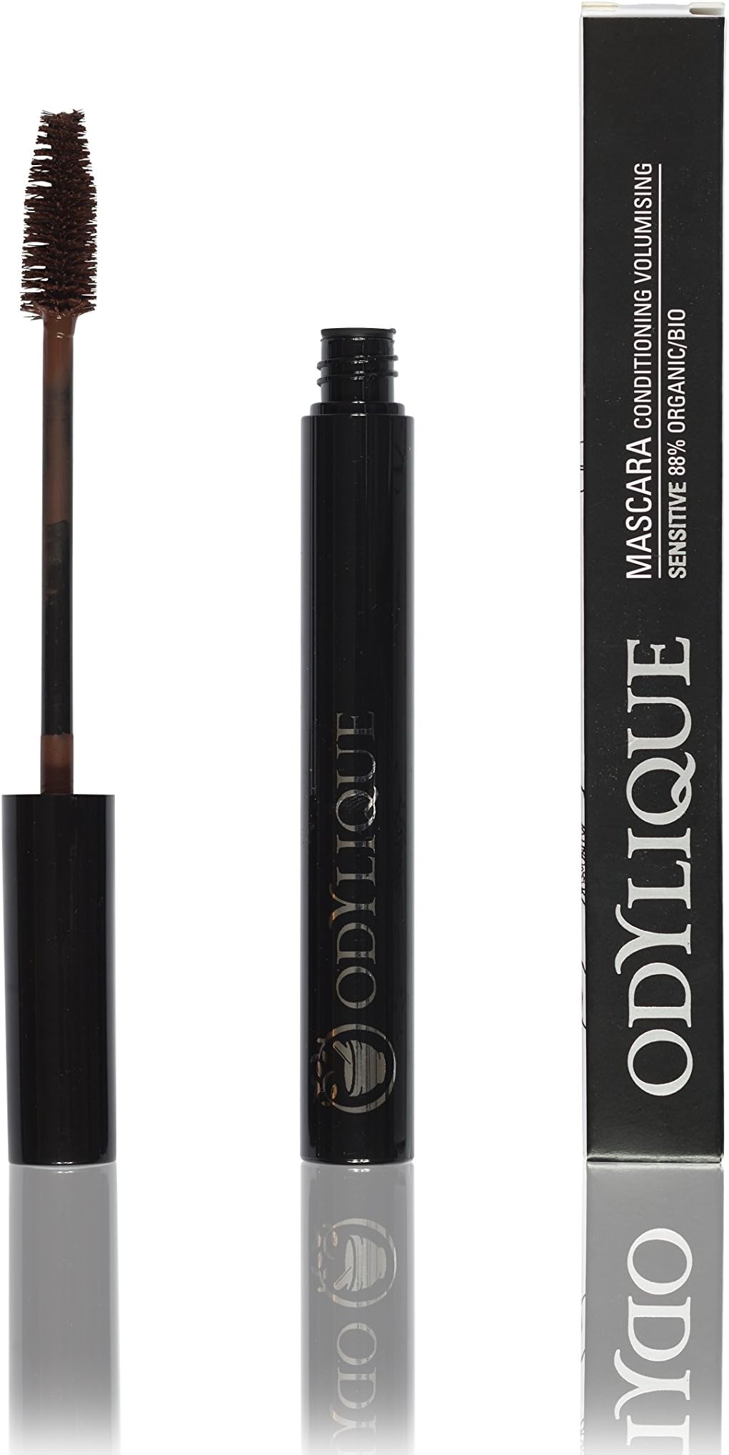 Odylique - Organic Mascara – Brown - Defined, Natural Lashes - For Sensitive Eyes