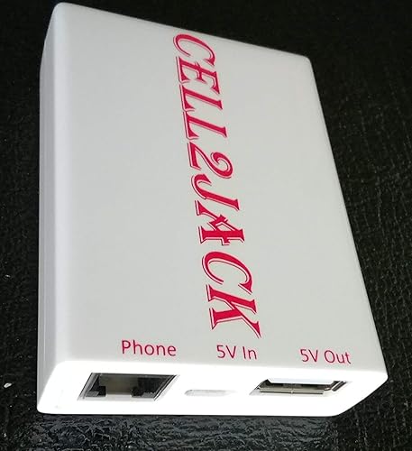 Cell2Jack Cellphone to Home Phone Adapter Avoid Harmful Cell