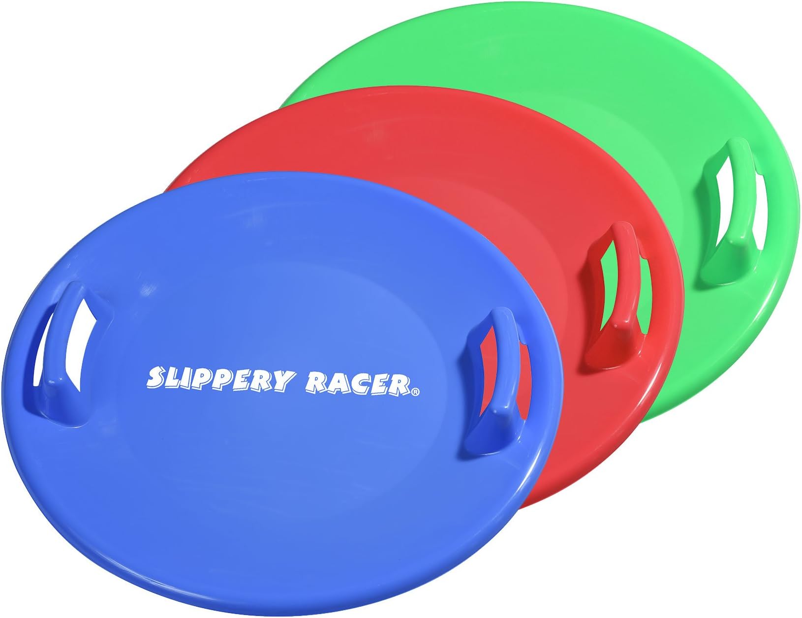 Slippery Racer Downhill Pro Saucer Disc Snow Sled