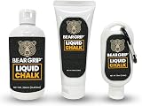 Bear Grip Liquid Chalk 50ml 100ml or 250ml Sports Chalk Sweat Free Hands