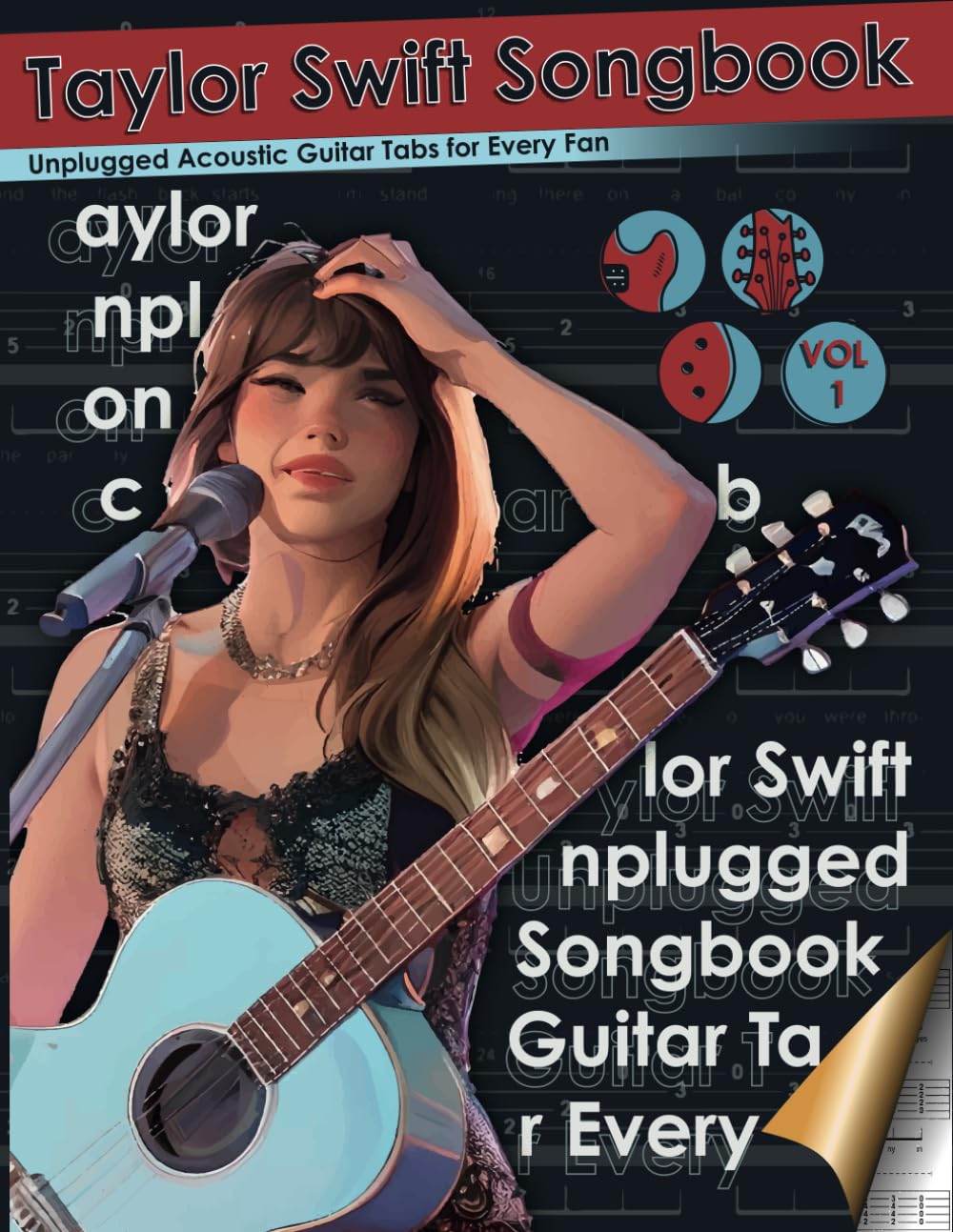 Taylor Riff Mua Taylor Swift Songbook Unplugged Acoustic Guitar Tabs for Every Fan ...