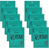 POGOLAB Guitar Strings Electric Guitar Strings 6 String Set - Thin, 10-46, 10 Pack
