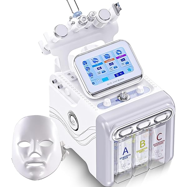 sagina スキンケアデバイス Amazon.com: Hydrogen Oxygen 7 in1 Facial Care Machine with