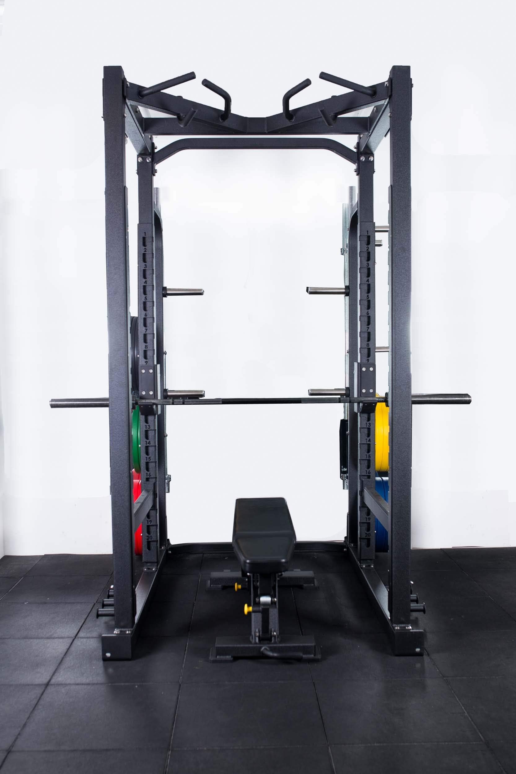 Bodykore Full Power Cage Commercial Squat Rack (1000lb Rated)- Foundation Series- Heavy Duty