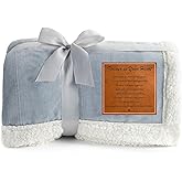 Forever in Your Heart Memorial Blanket – Ultra Soft Fleece Sympathy Gift for Loss of a Loved One, Thoughtful Bereavement Throw for Condolence & Grief Comfort (50”x60”)