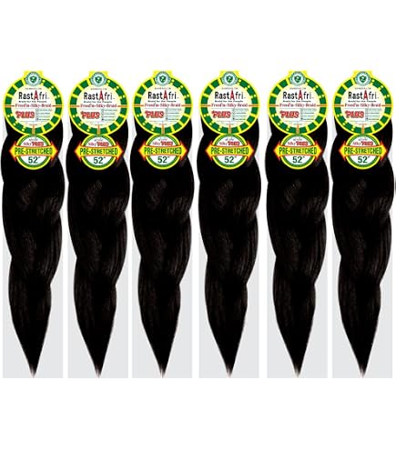 Amazon.com : RastAfri AFB Silky Synthetic Braiding Hair Extensions