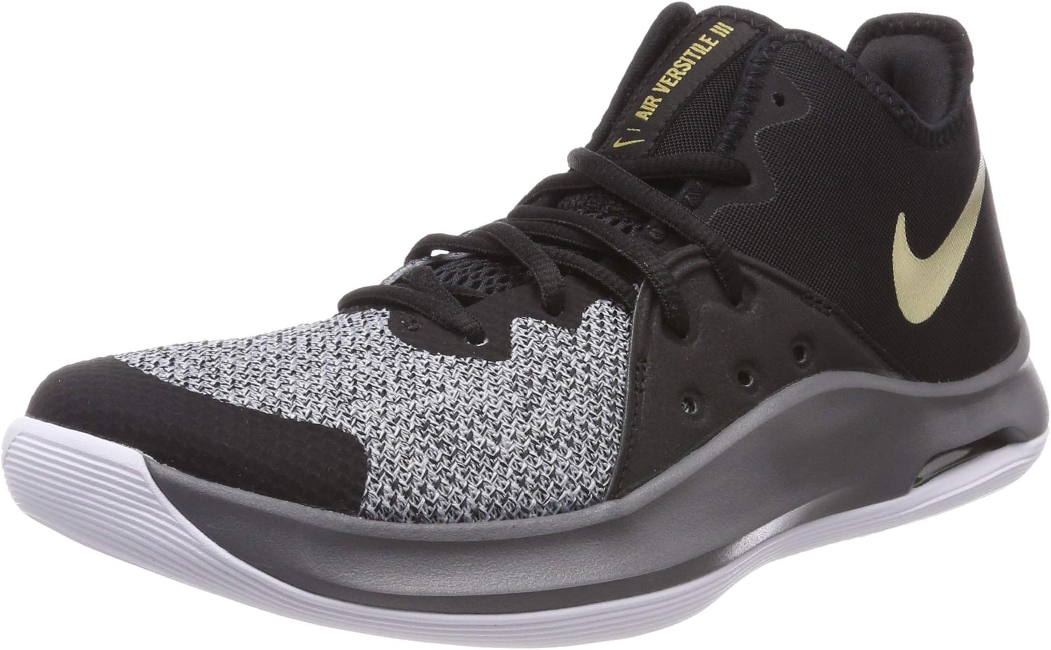 Nike Men's Air Versitile III Black Basketball Shoes (AO4430-005)