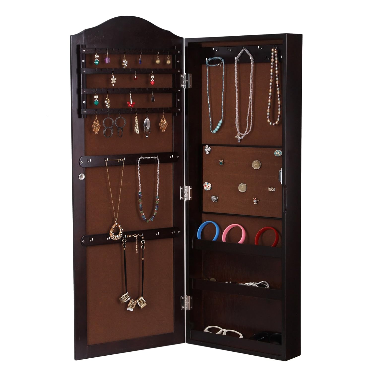 10 Best Door Or Wall Mounted Jewelry Armoires Of 2020 Peachy Rooms