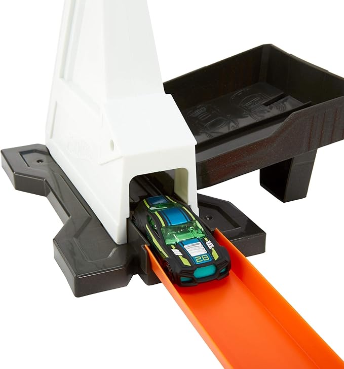 hot wheels track builder rapid launcher