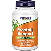 NOW Foods Supplements, Prostate Support, Prostate Support, with Standardized Saw Palmetto, Stinging Nettle & Lycopene, 90 Softgels