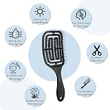 Vinabo Detangling Hair Brush for Wet & Dry Hair, No Pulling view 2