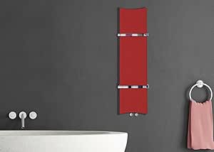 Rojo diseño de radiador toallero 300 mm de ancho 1200 mm de ...